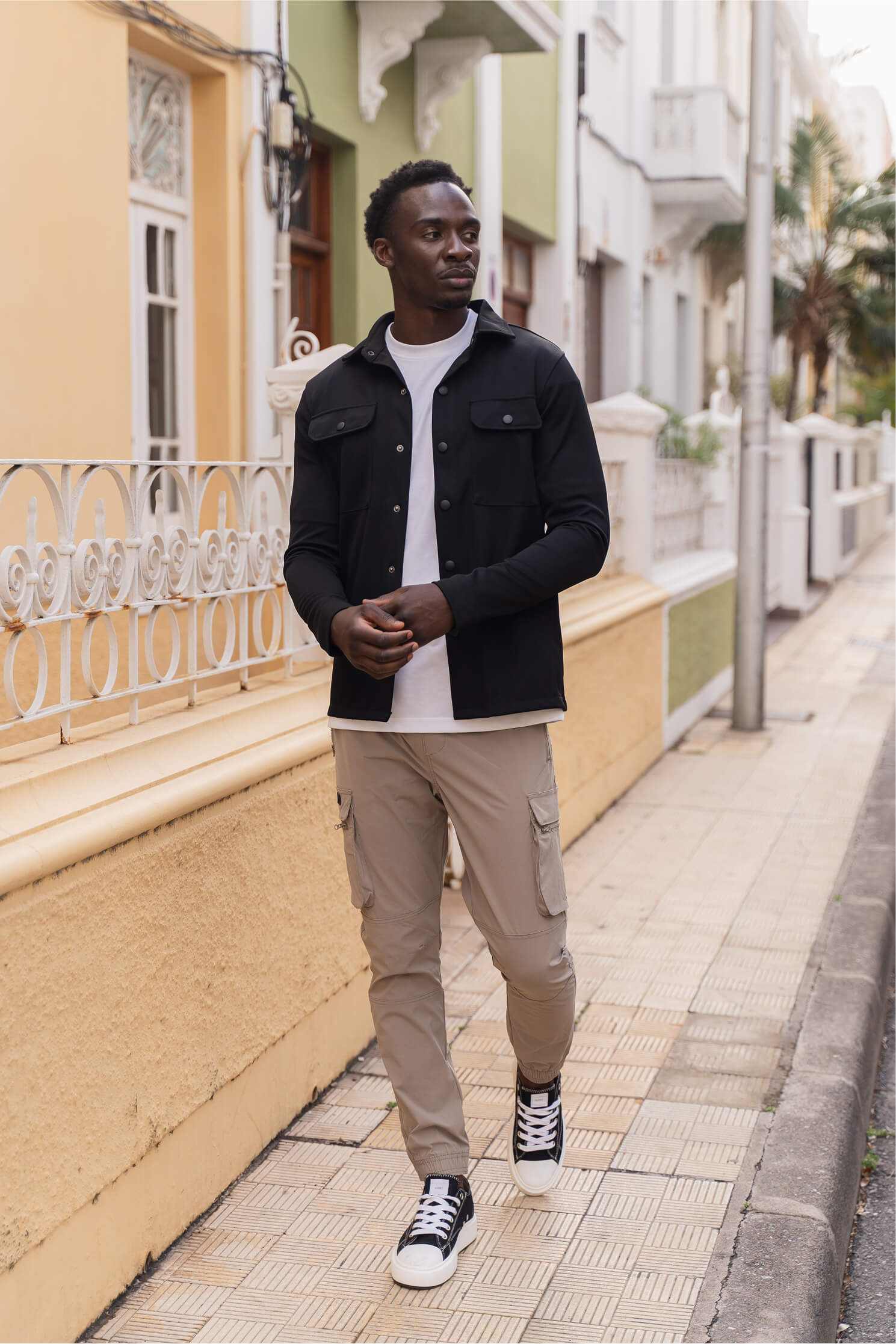 Aspect Overshirt Black