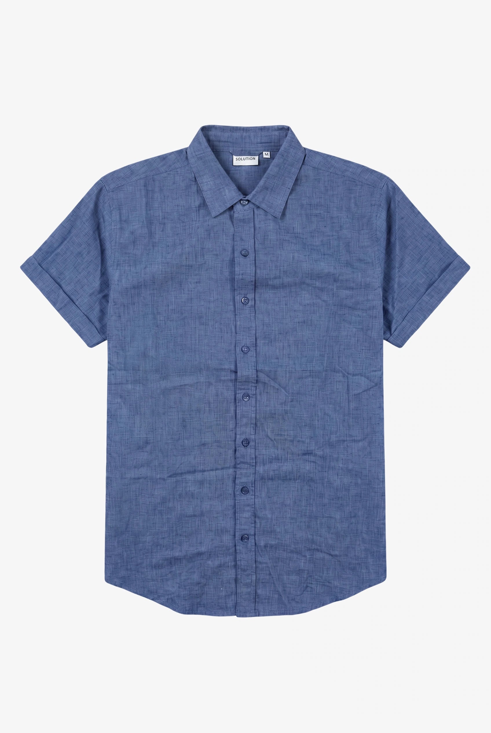 Aura Linnen Shirt Navy