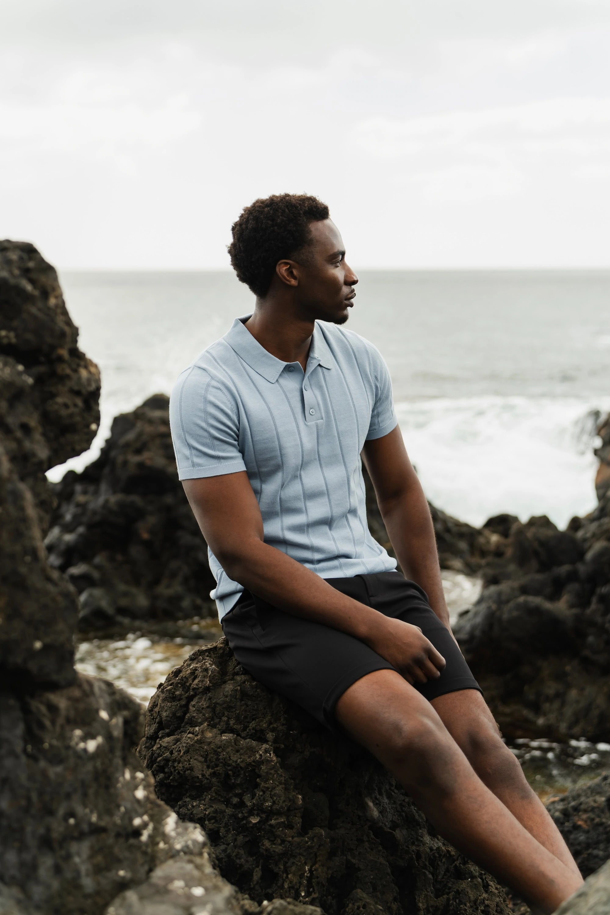 Edge Polo Light Blue