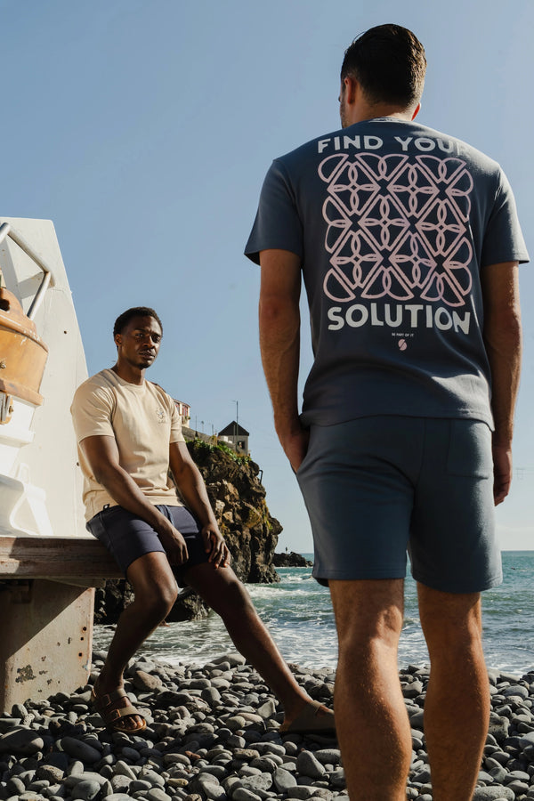 Flower T-Shirt Beige