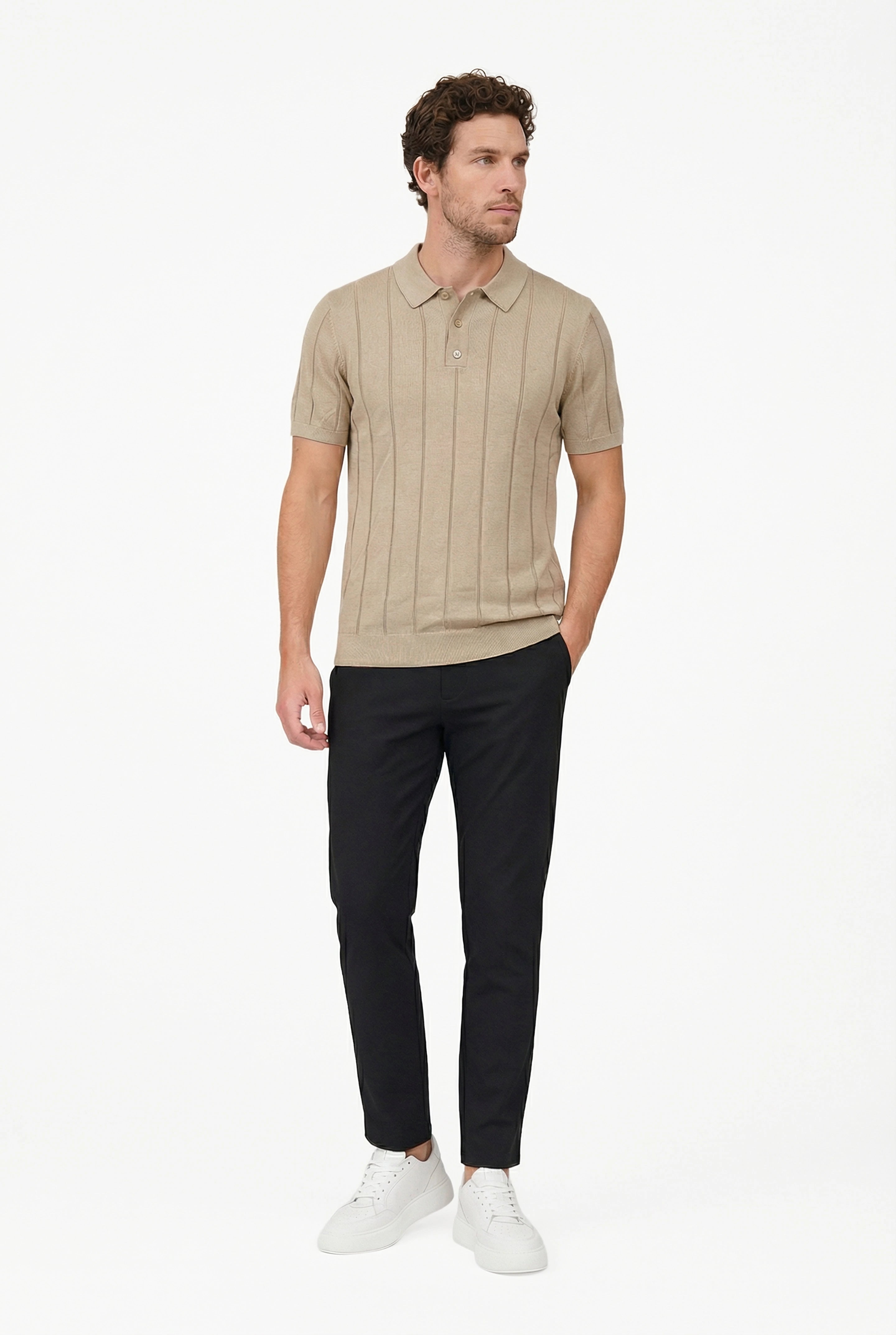 Edge Polo Beige