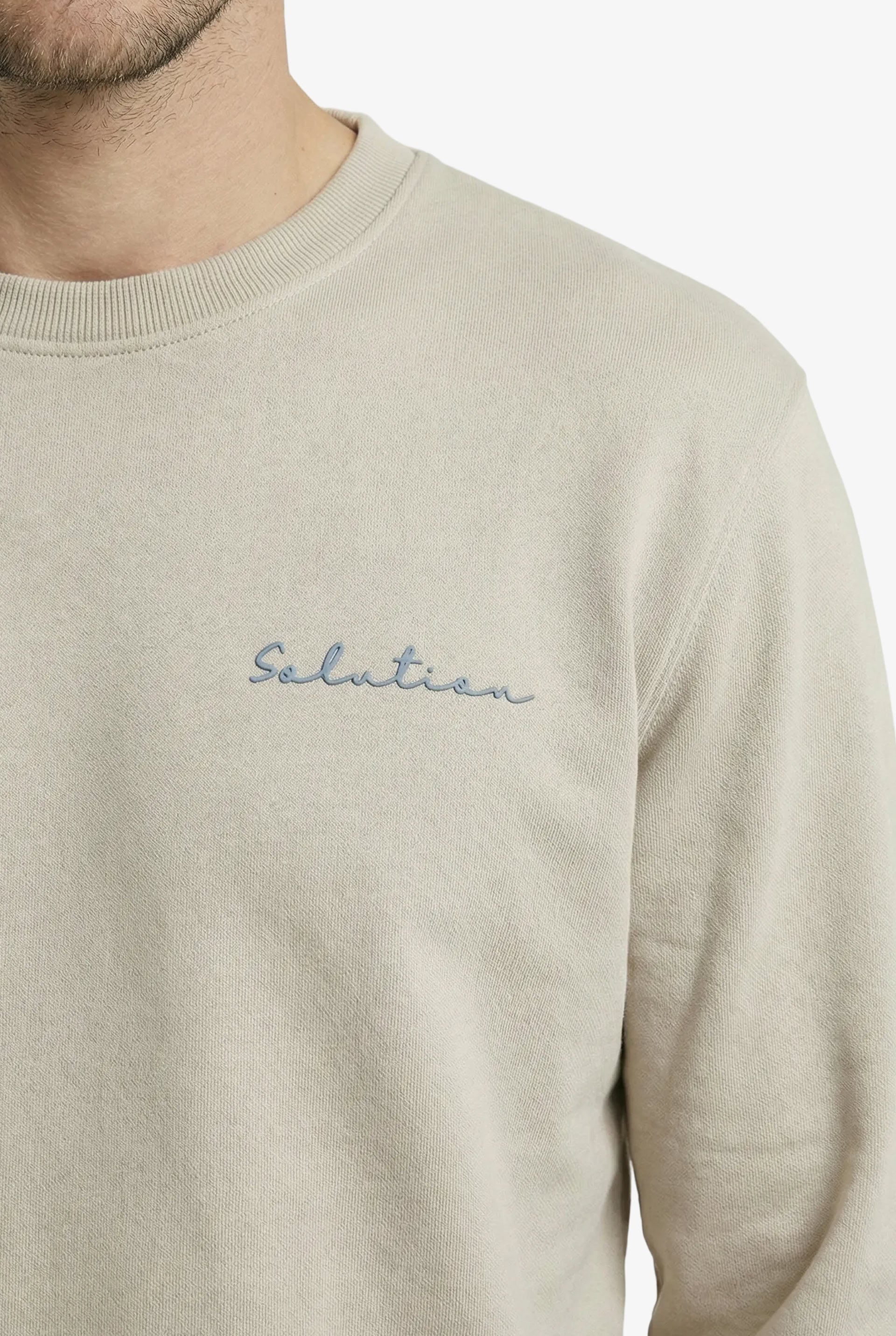 Essential Crewneck Sweater Beige