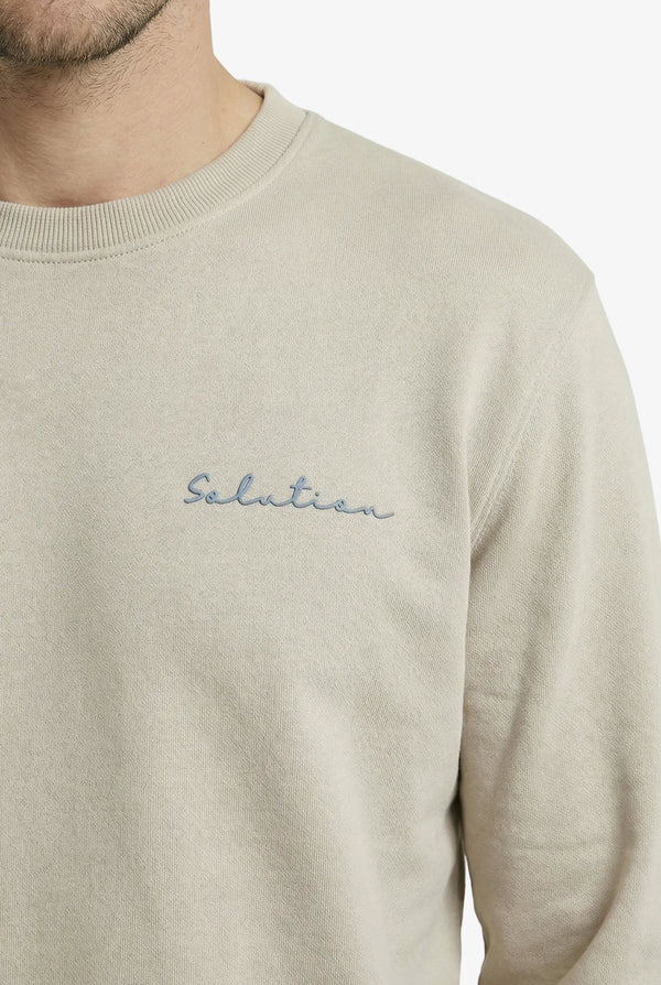 Essential Crewneck Sweater Beige