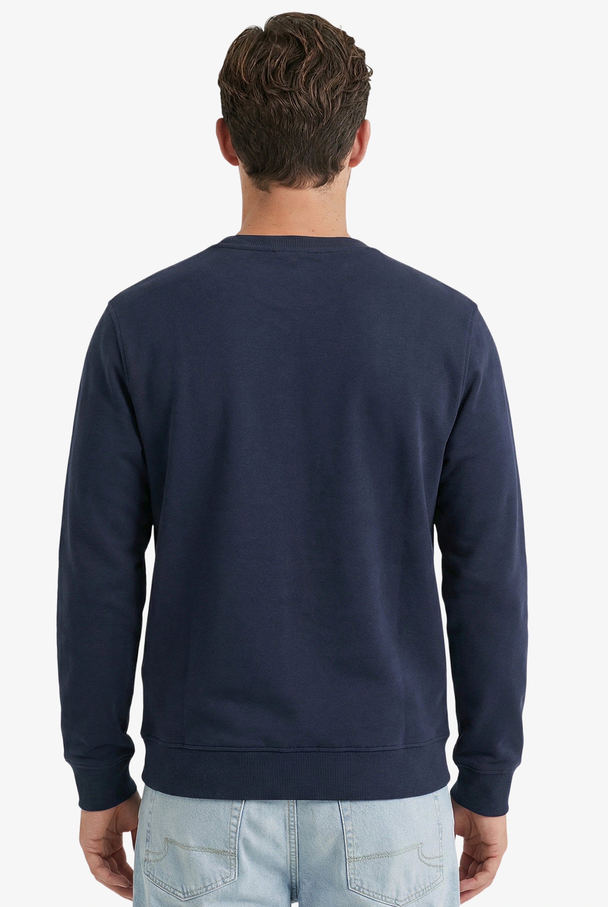 Essential Crewneck Sweater Navy