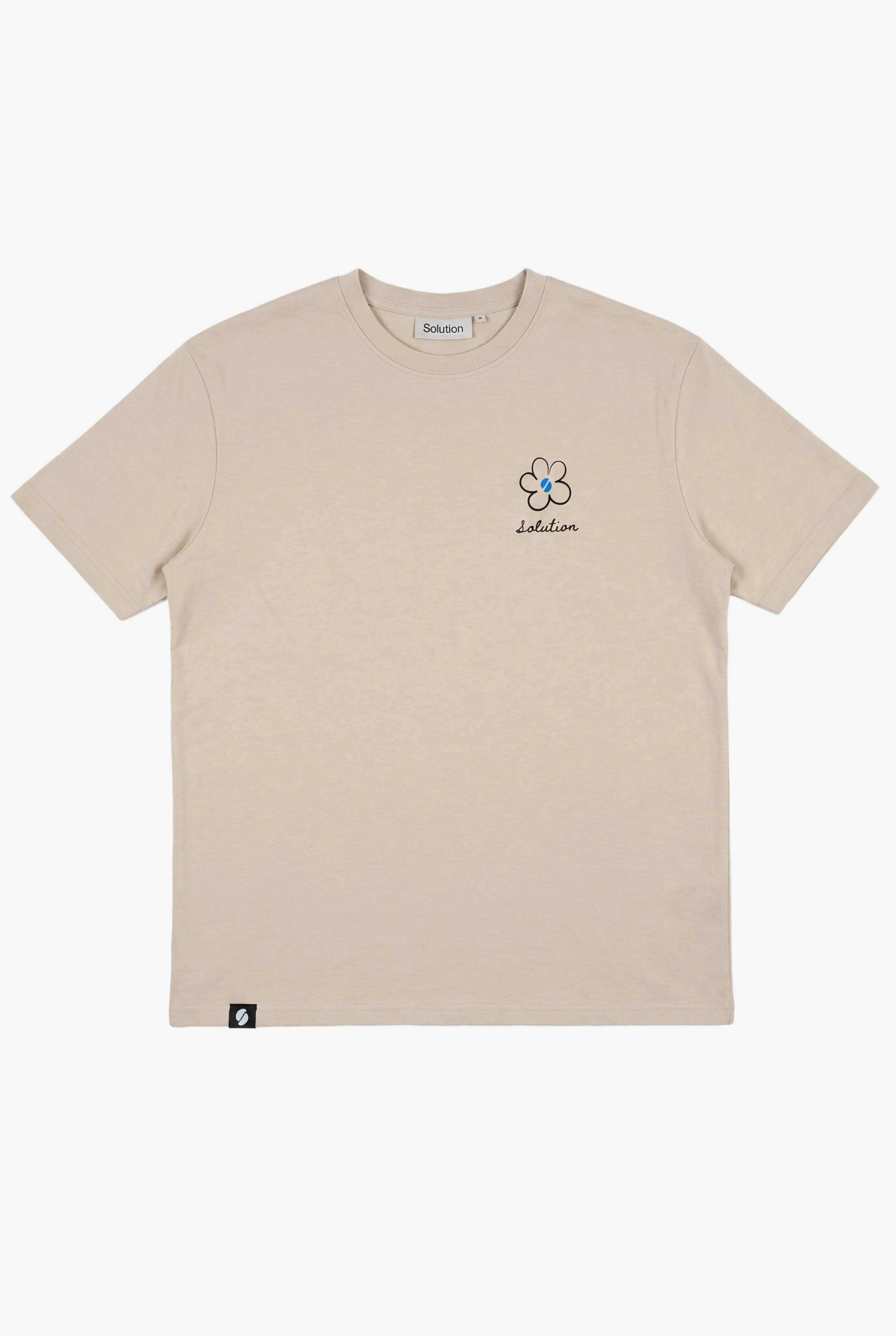 Flower T-Shirt Beige