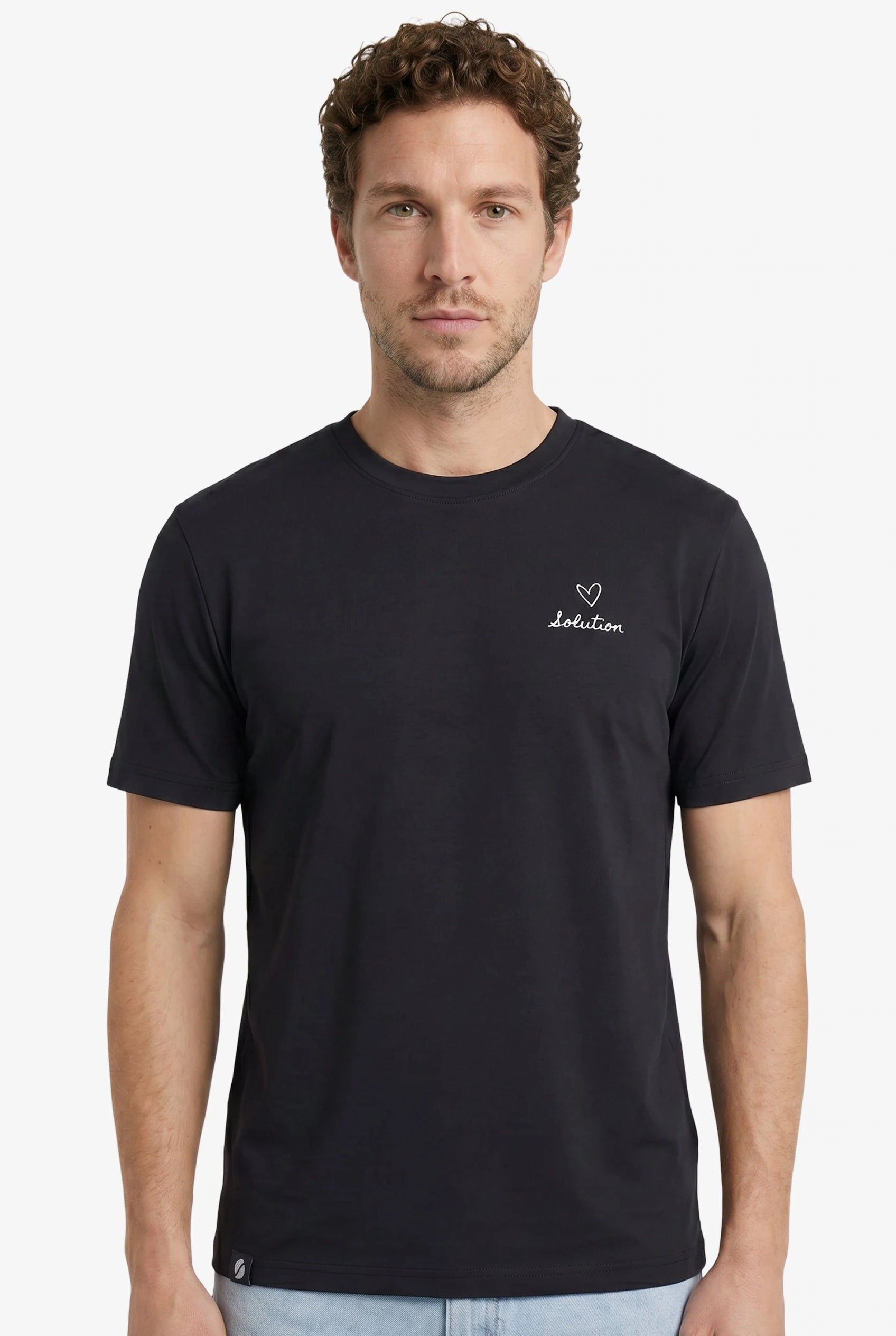 Heart T-Shirt Black