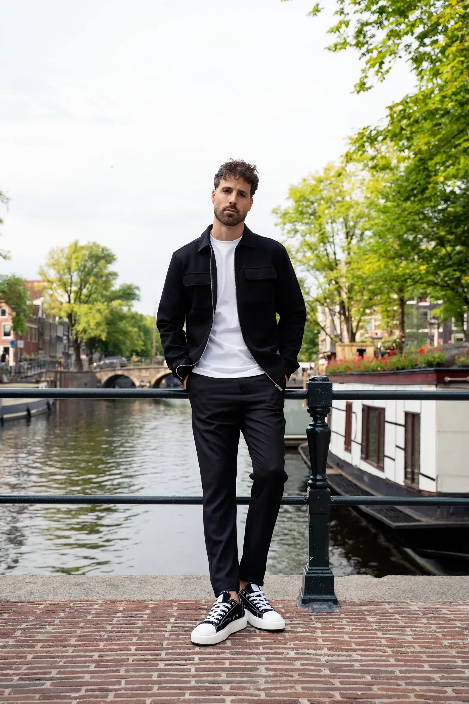 Craft Zipper Overshirt Black