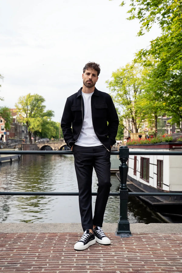 Craft Zipper Overshirt Black