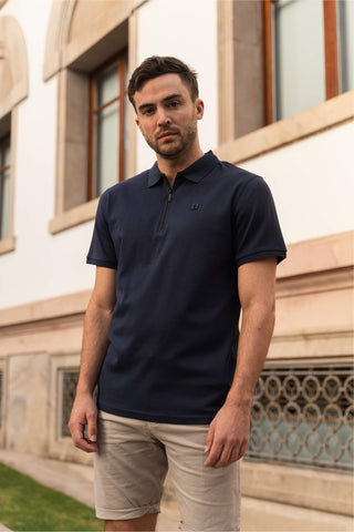 Shortsleeve Polo Olroy Navy