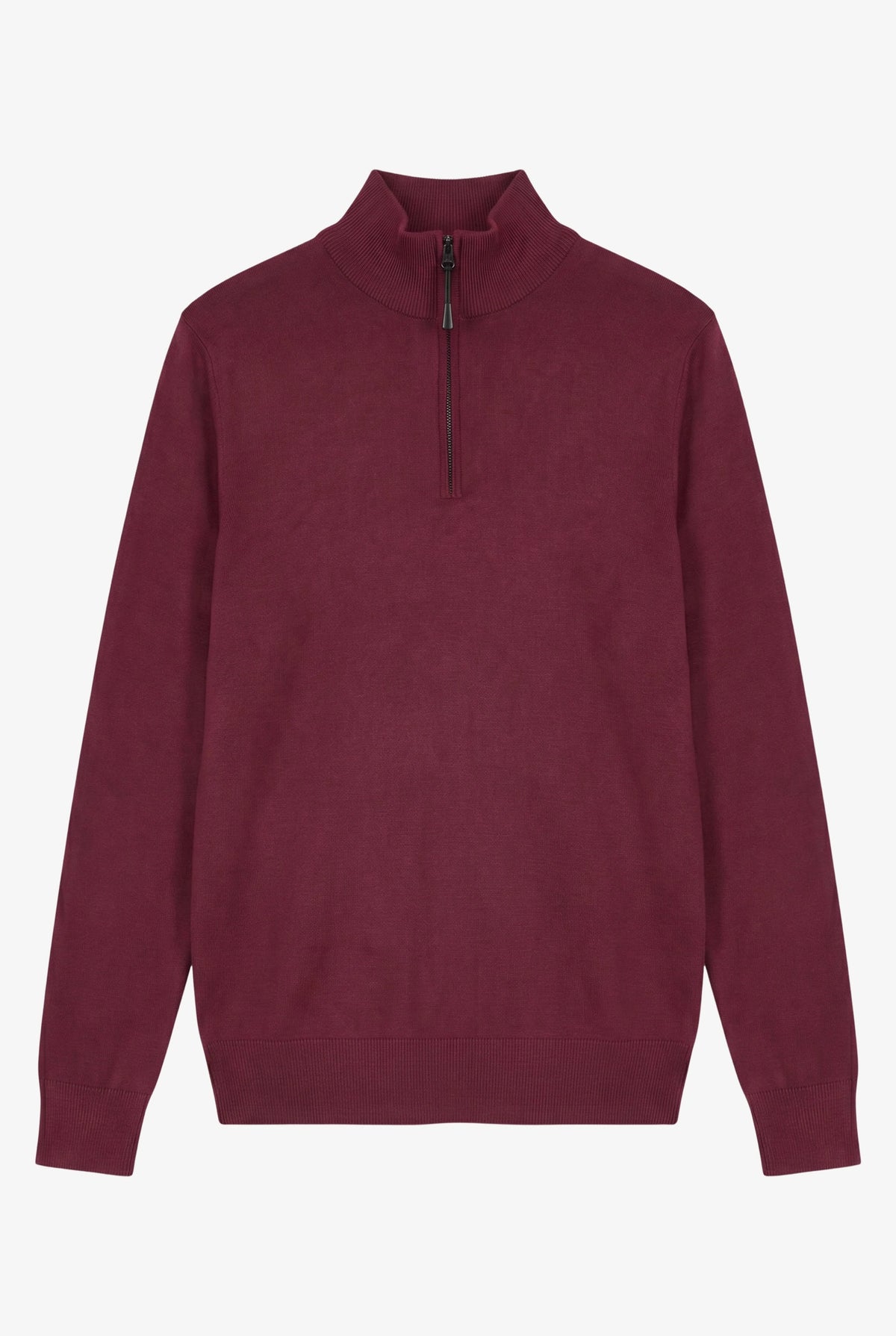 Zipper pullover Simon Bordeaux