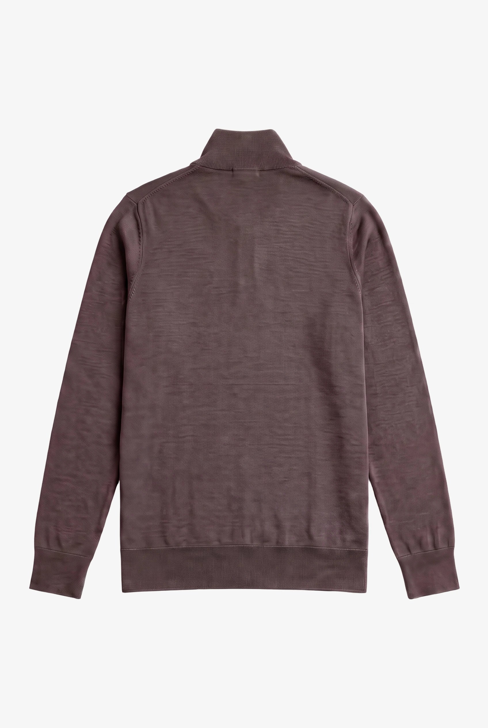 Zipper pullover Simon Dark Brown