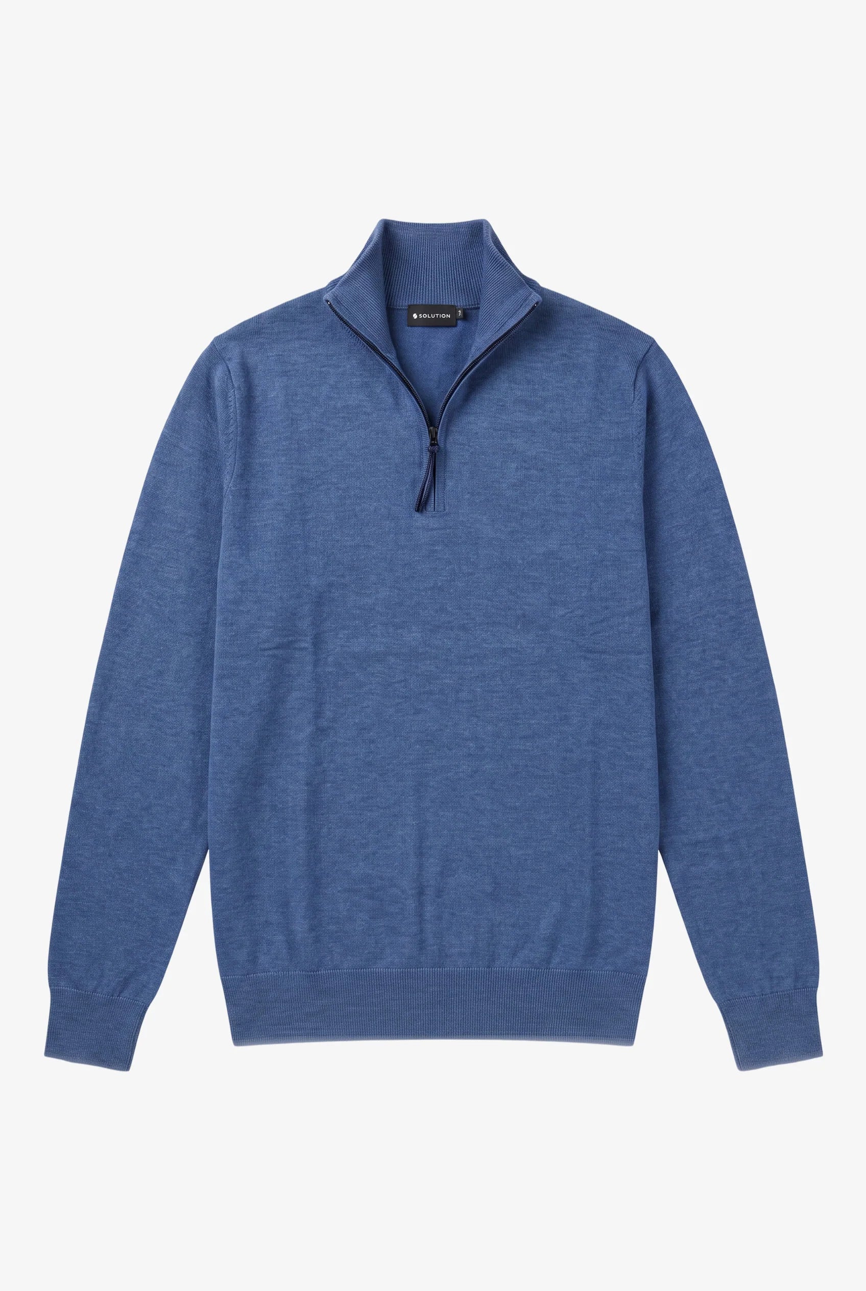 Zipper pullover Simon Indigo Blue
