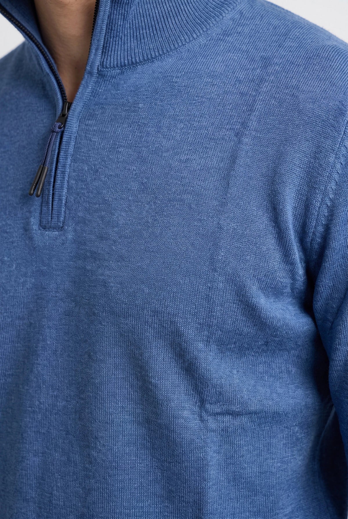 Zipper pullover Simon Dark Navy