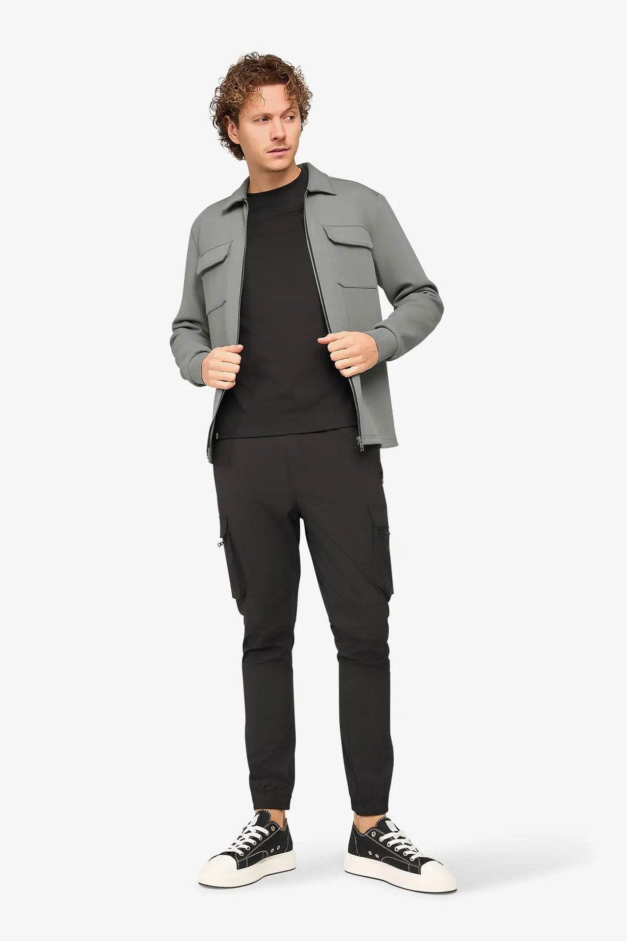 Craft Zipper Overshirt Grey