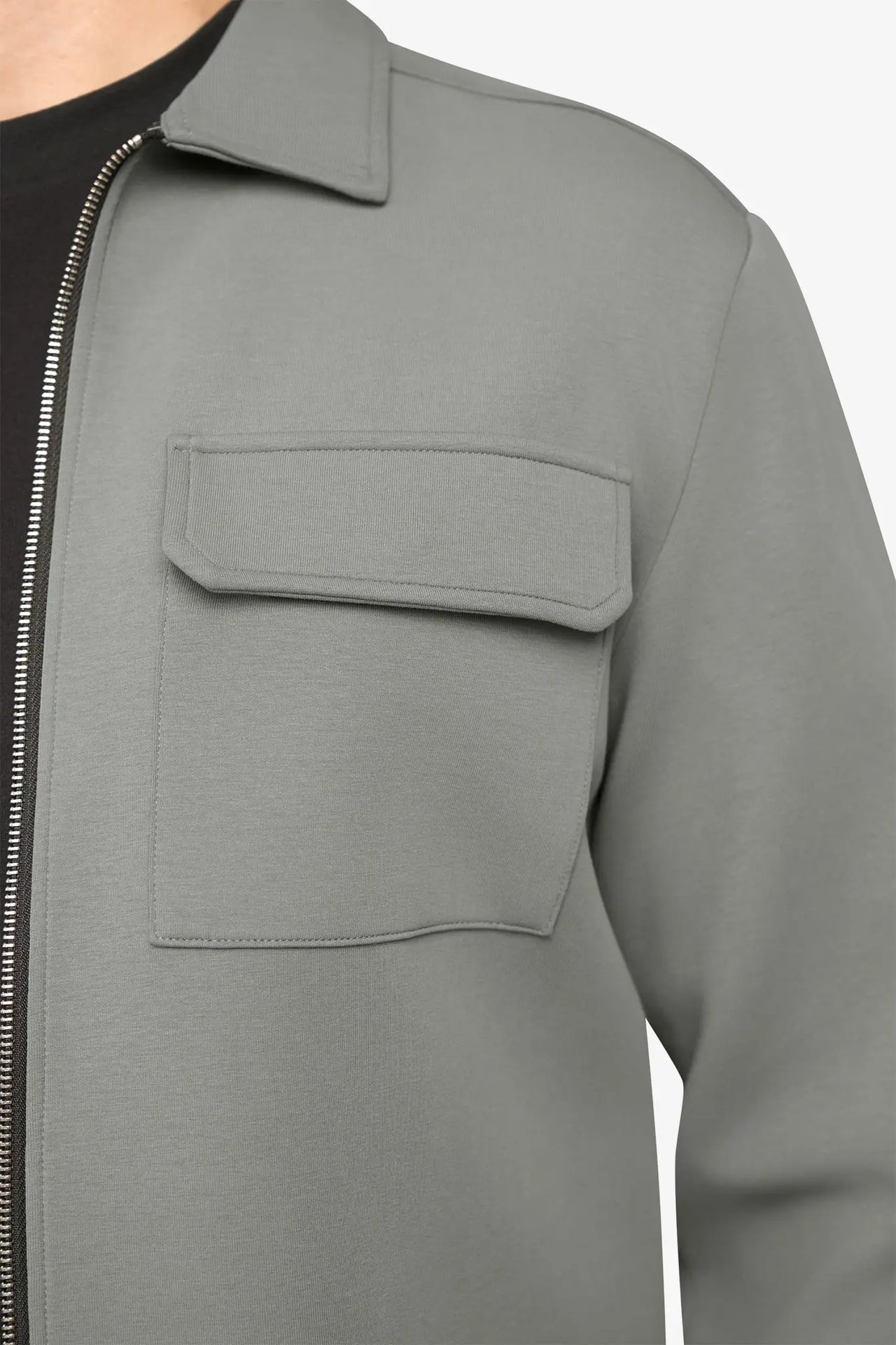 Craft Zipper Overshirt Grey