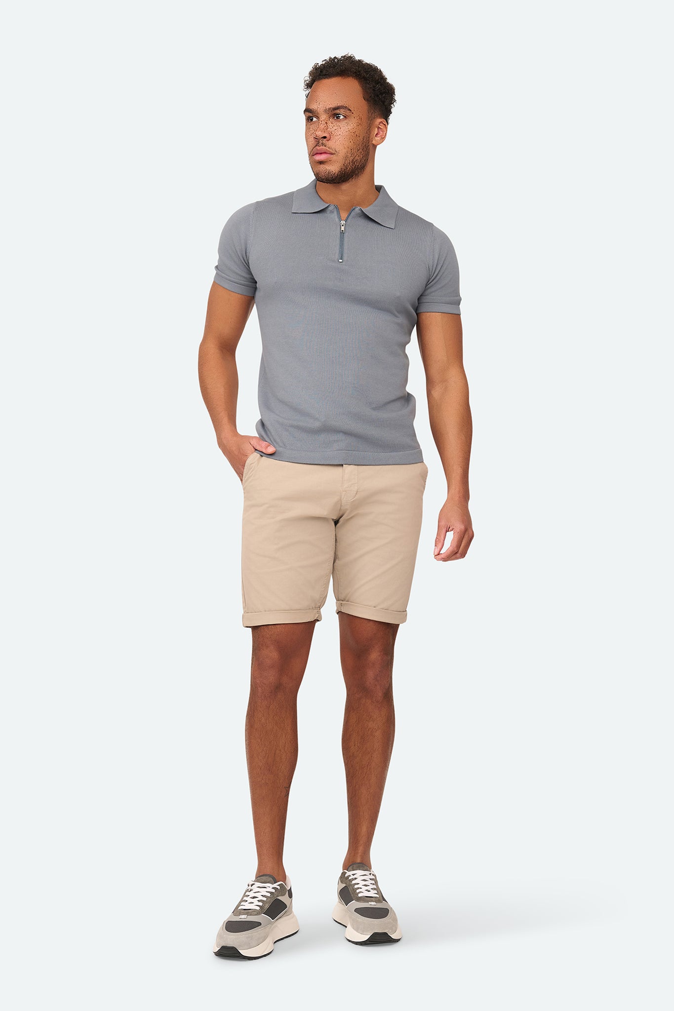 Chino Short Sulta Taupe - Outlet