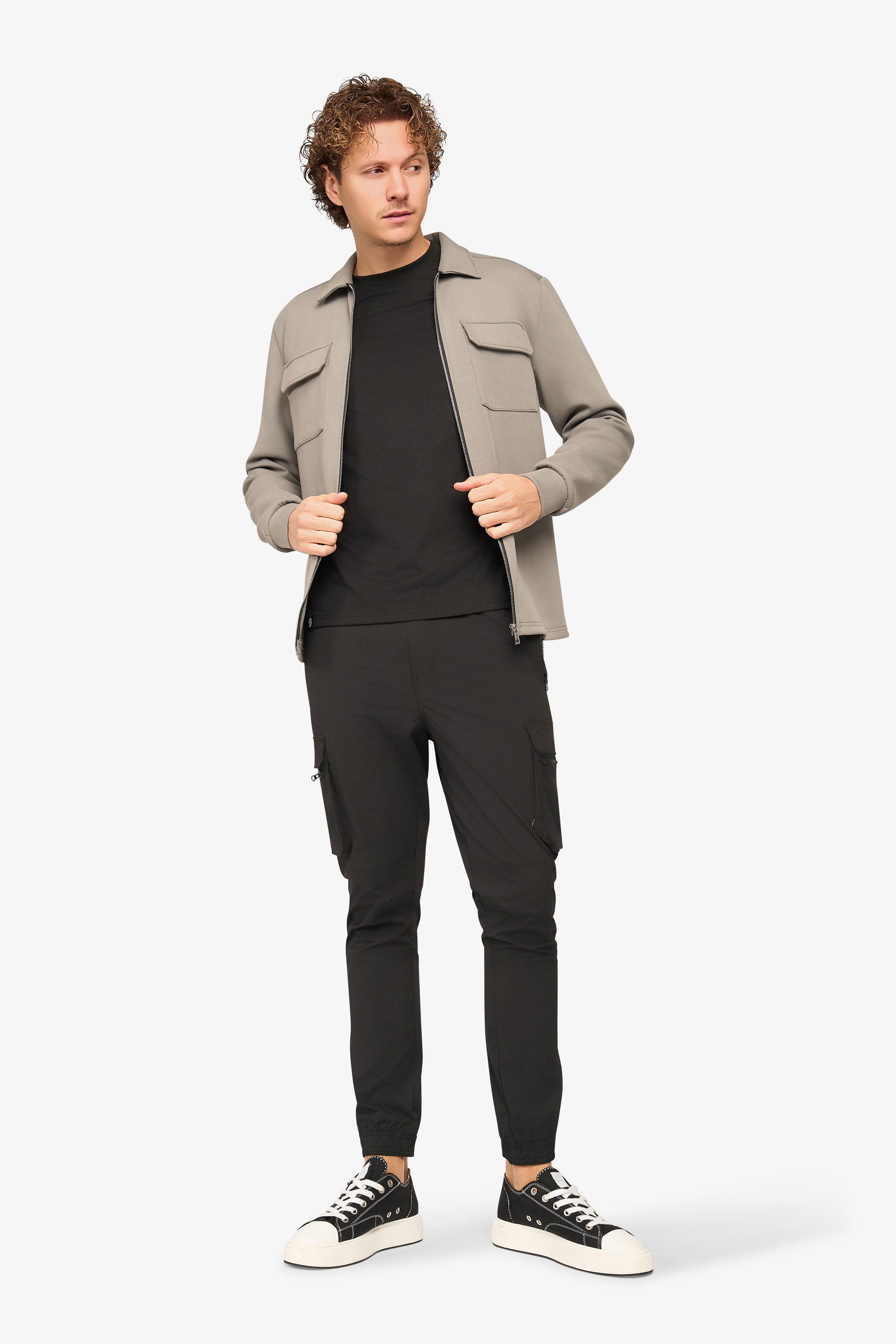 Craft Zipper Overshirt Grey