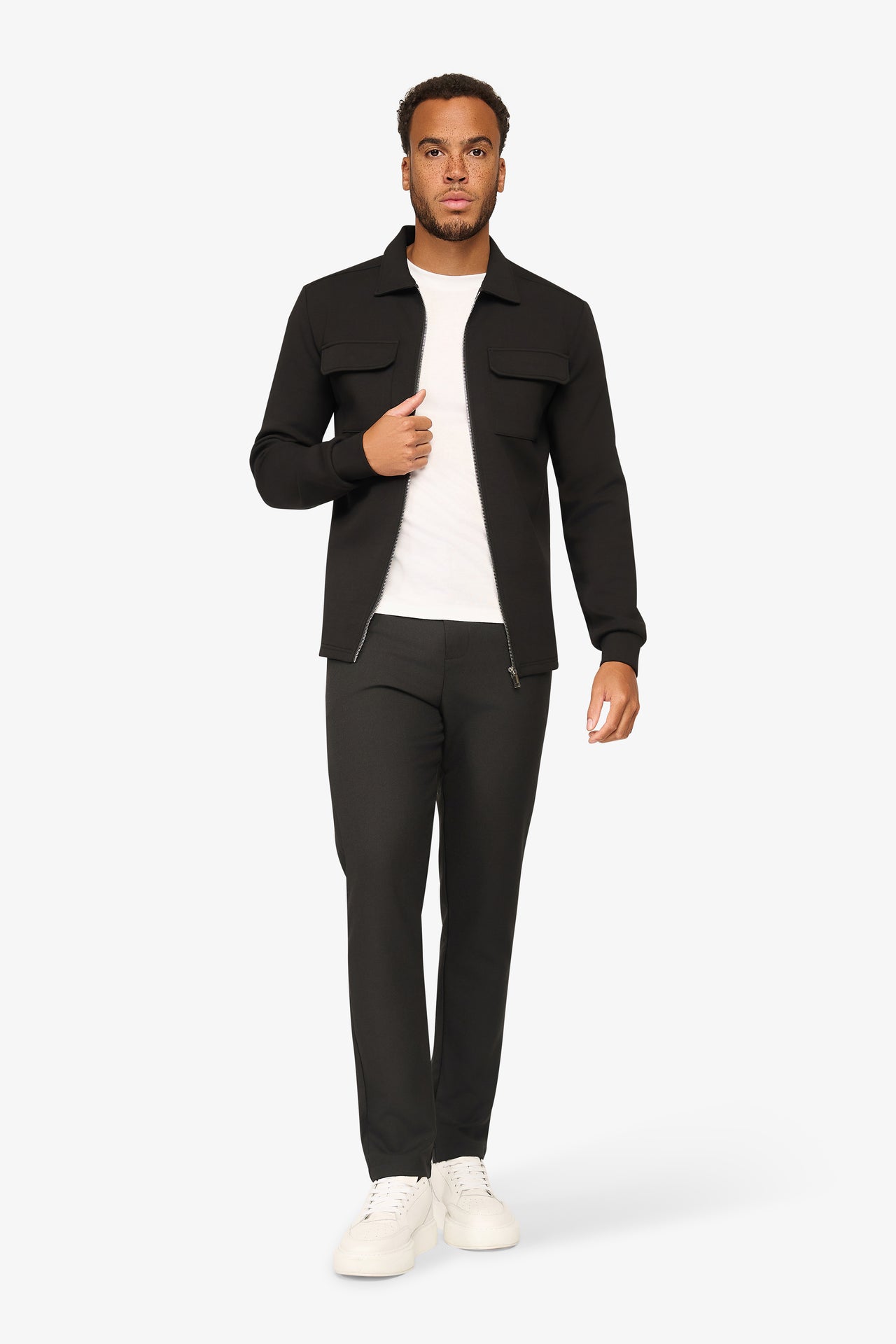 Craft Zipper Overshirt Black