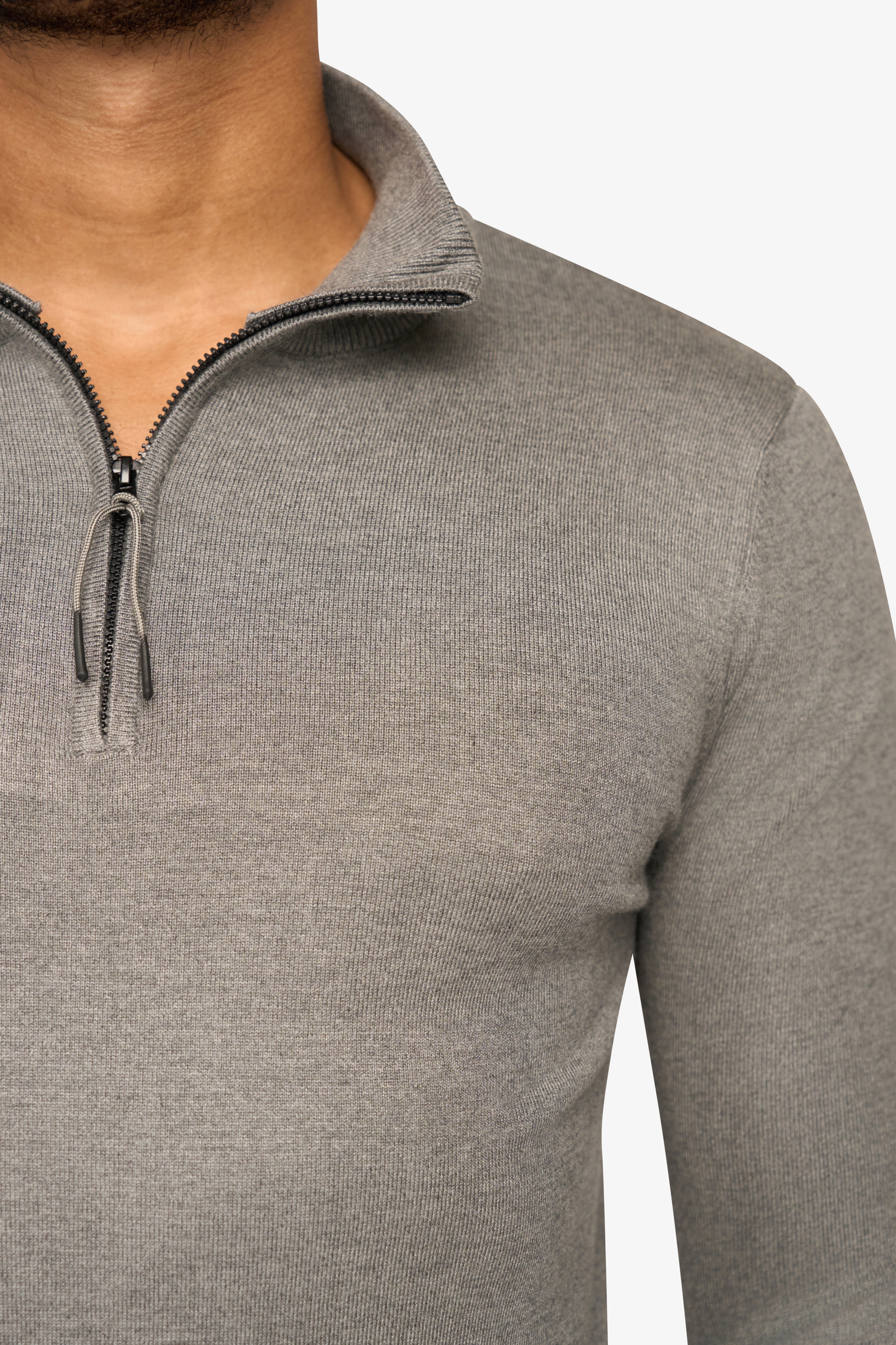 Zipper pullover Simon Antra Melange