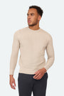 Skyline Waffle Pullover Agave Green