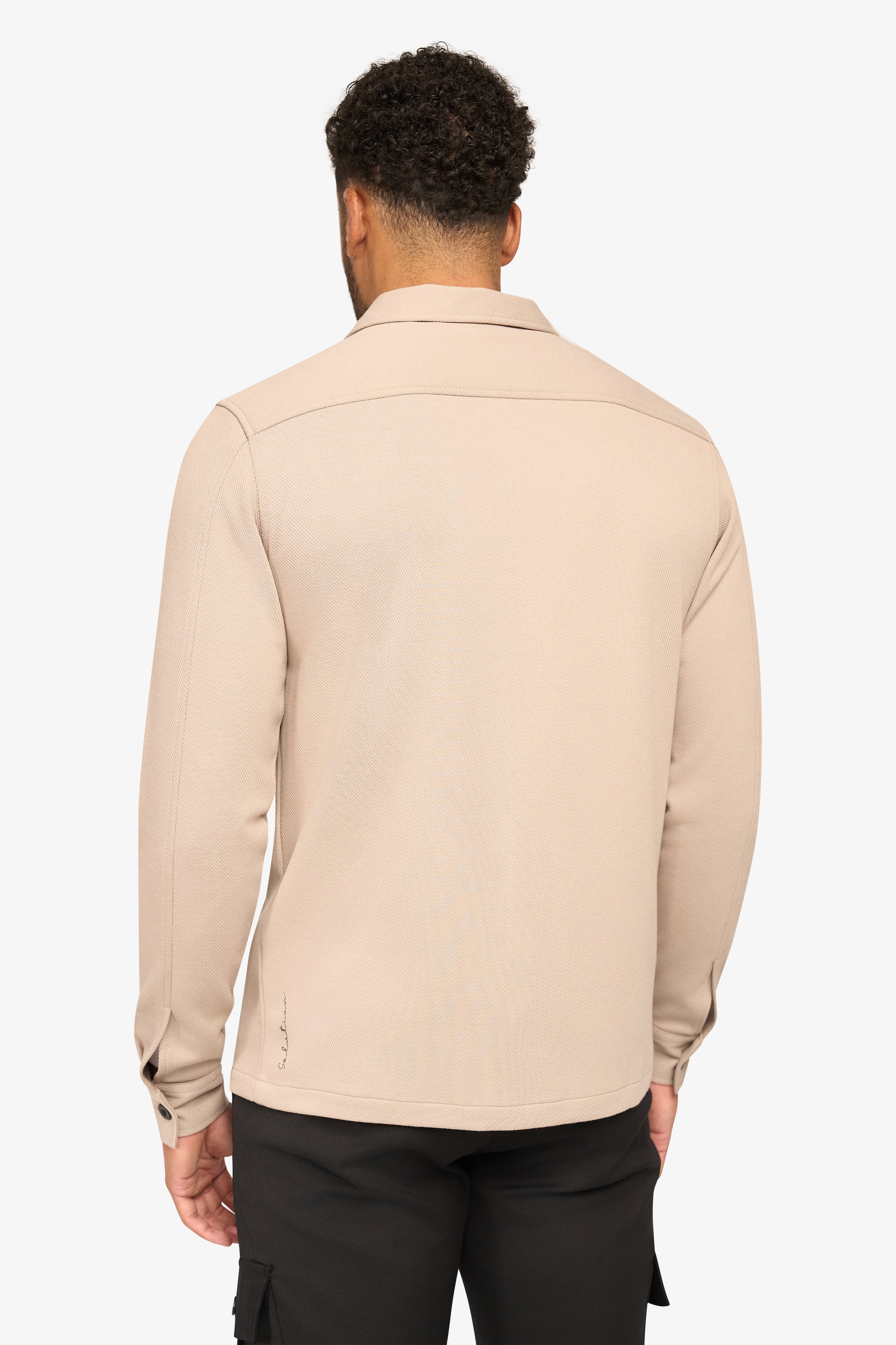 Element Zipper Overshirt Ivory