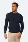Skyline Waffle Pullover Agave Green