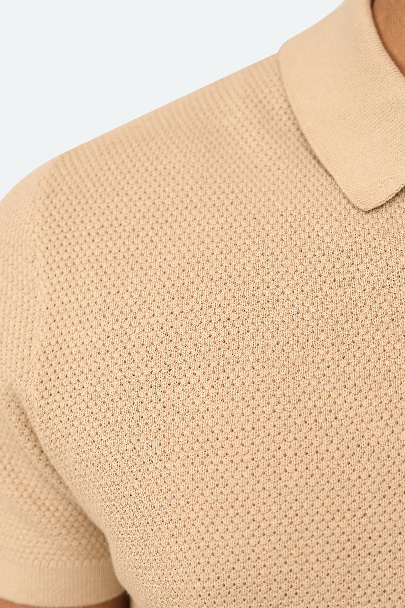 Waffle Polo Zenith Beige