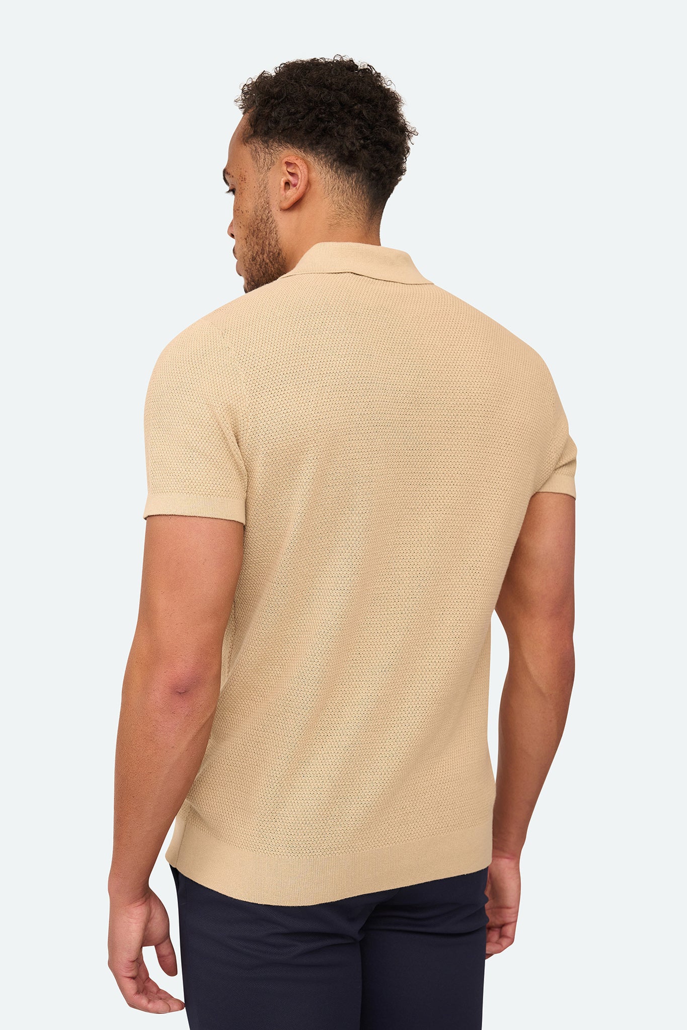 Waffle Polo Zenith Beige