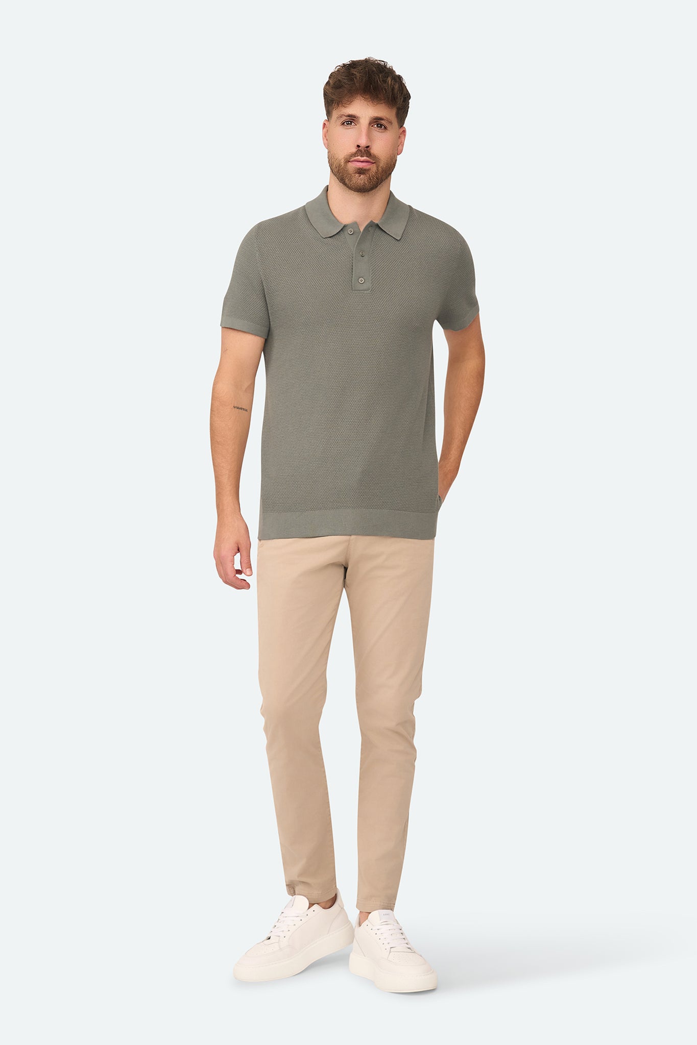 Waffle Polo Zenith Agave