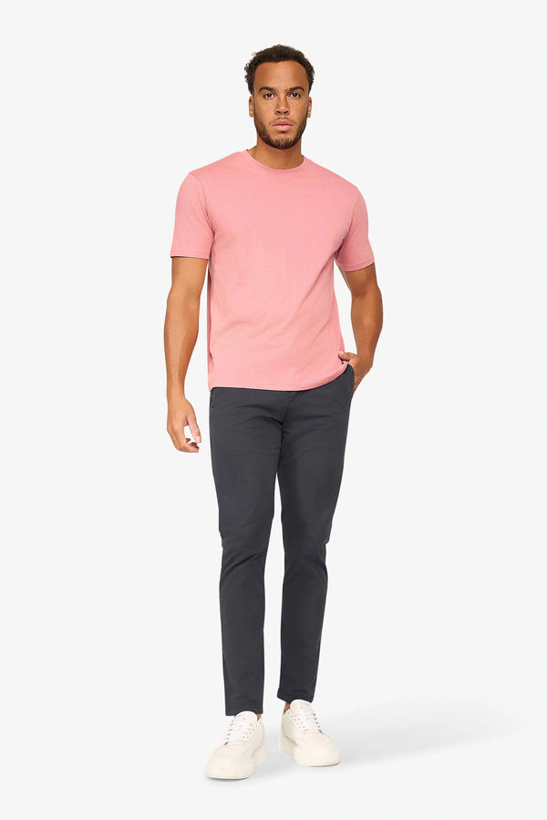 Alpha Basic T-Shirt Regular Fit Dusty Rose
