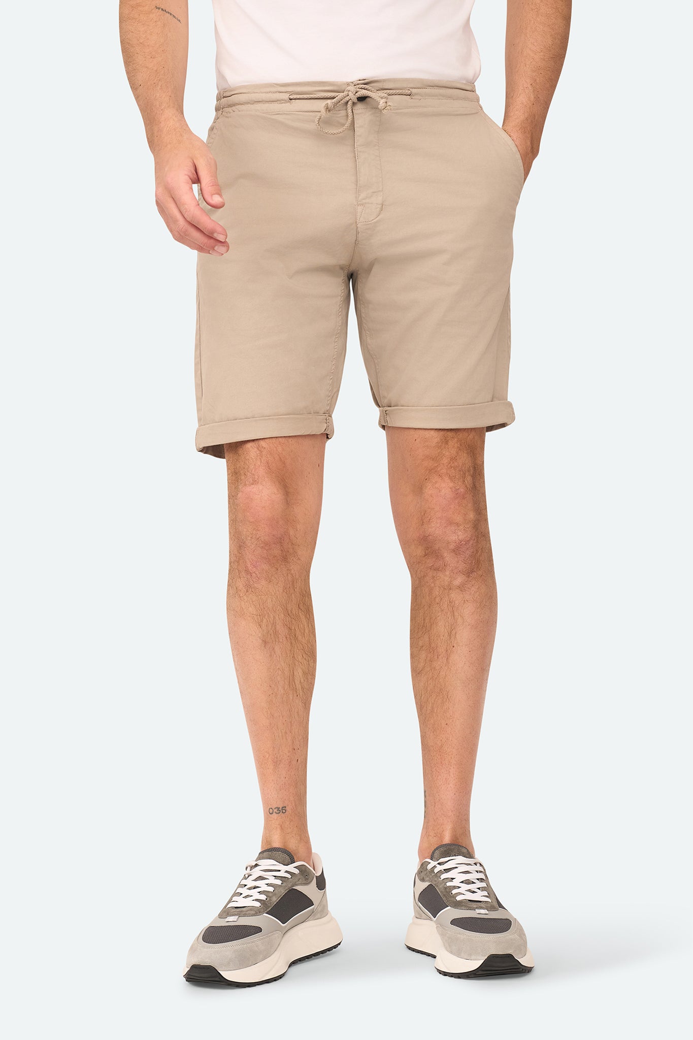 Chino Short Sulta Taupe - Outlet