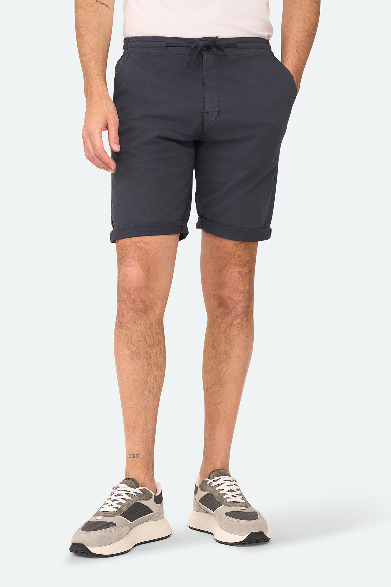 Chino Short Sulta Navy - Outlet