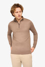 Zipper pullover Simon Bordeaux