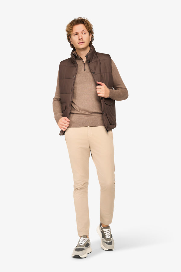 True bodywarmer Brown