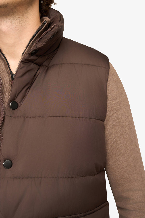 True bodywarmer Brown