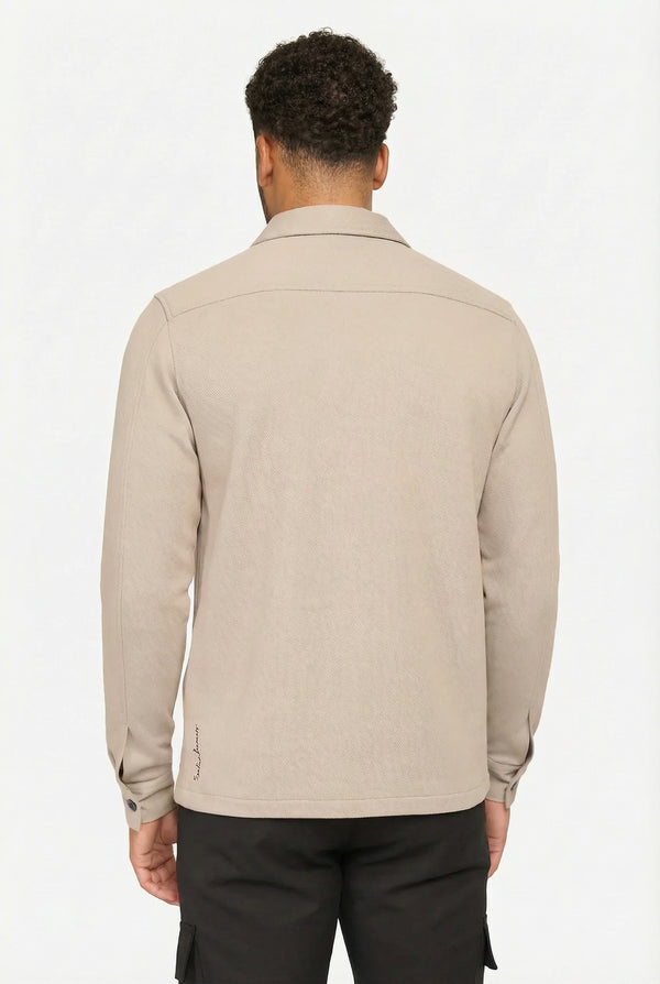 Element Zipper Overshirt Ivory