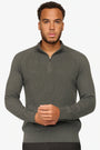 Vantage Zipper Pullover Antraciet