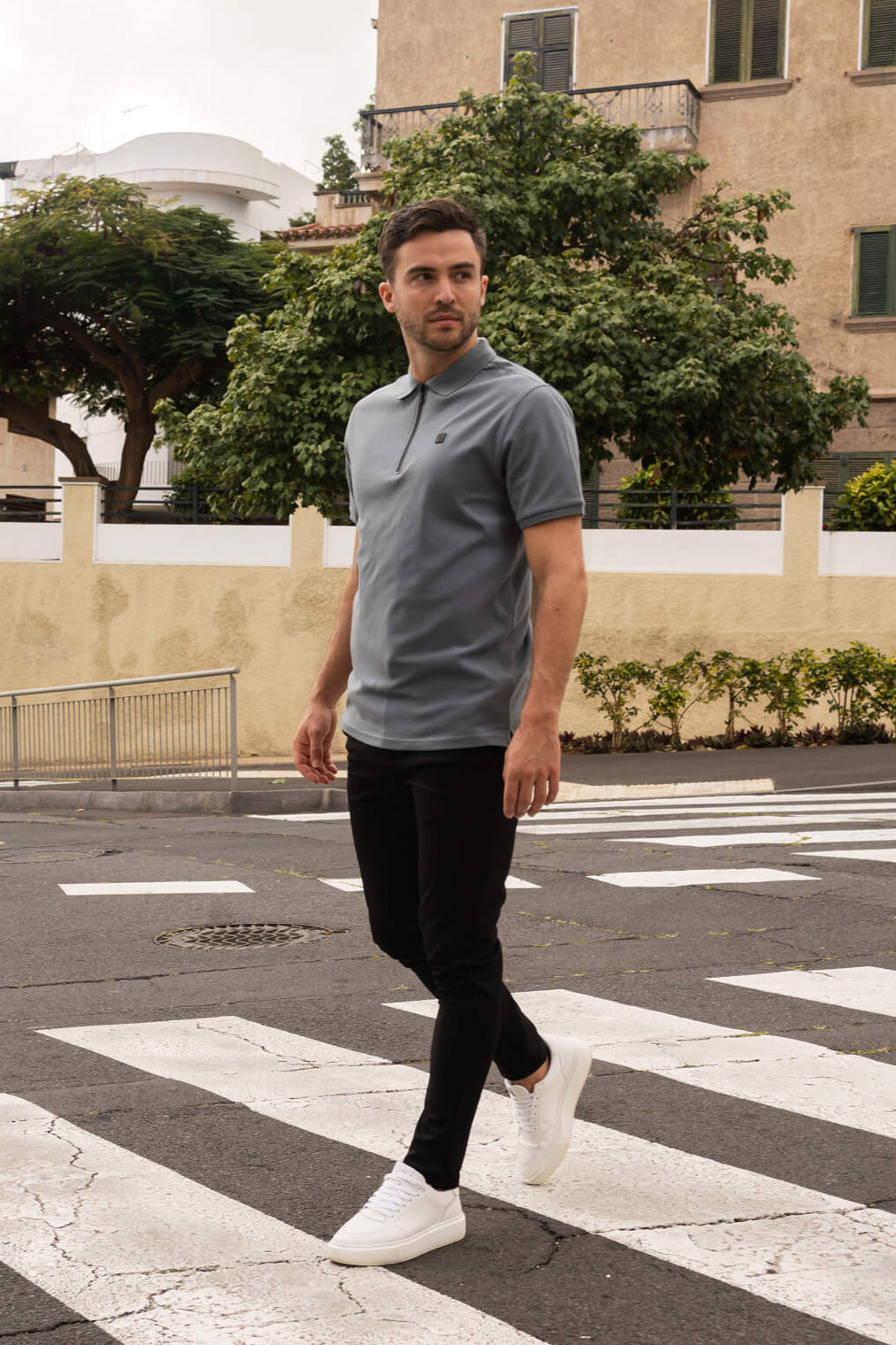 Shortsleeve Polo Olroy Raf Blue