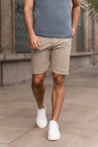 Chino Short Sulta Taupe