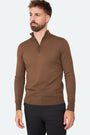 Zipper pullover Simon Bordeaux